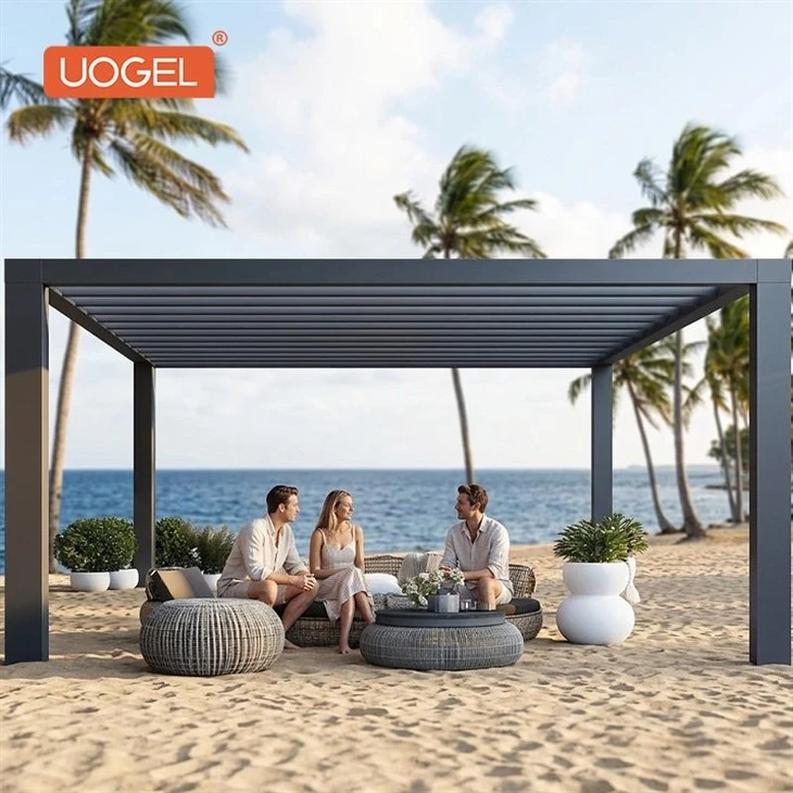 26.6.15-6x4m Aluminum Pergol-1