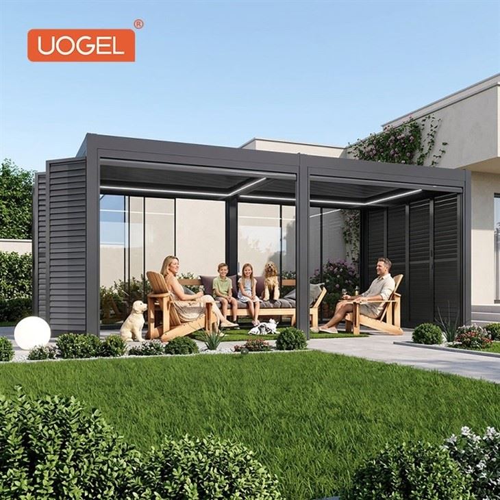 26.8.24-Louvered Pergola With LED Lights-1