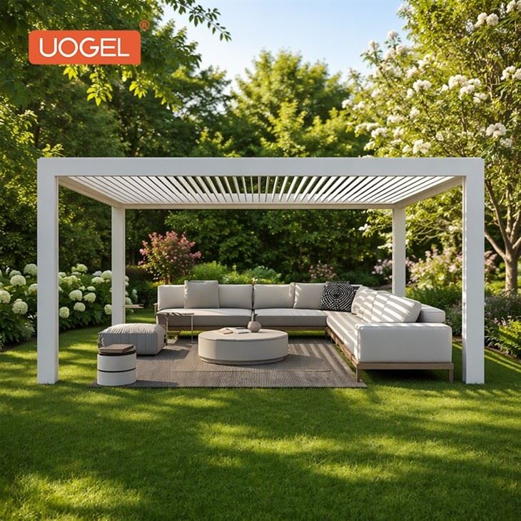 26.10.20-luxury garden aluminum pergola-1