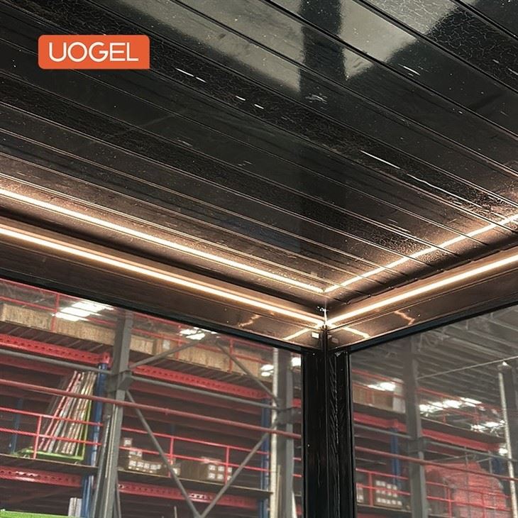 26.7.10-Modern Aluminum Pergola with LED Lights-5