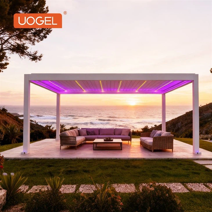 26.4.15-Outdoor Pergola with LED Lights-1