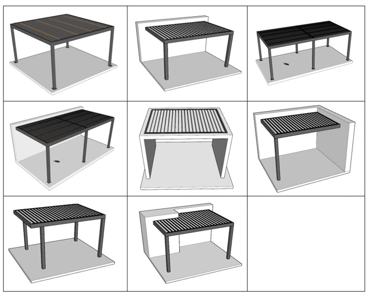 26611-OEM ODM Aluminum Pergola-4 26611-OEM ODM Aluminum Pergola-4