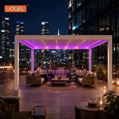 Luxury Freestanding Aluminum Pergola