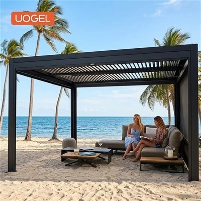 Beachside Bioclimatic Aluminum Pergola