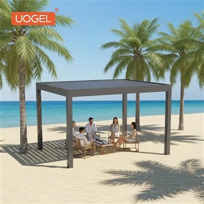 Outdoor Aluminum Louvered Pergola