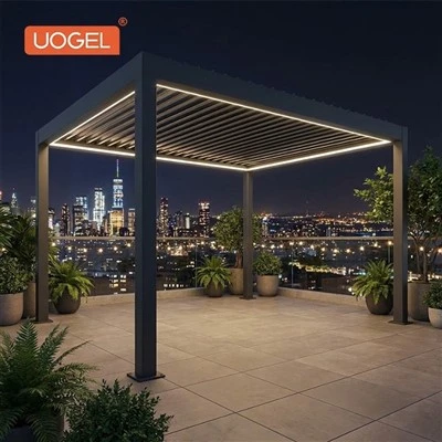 Terrace Modern Aluminum Pergola